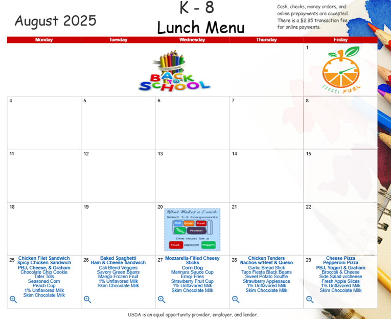 August Lunch