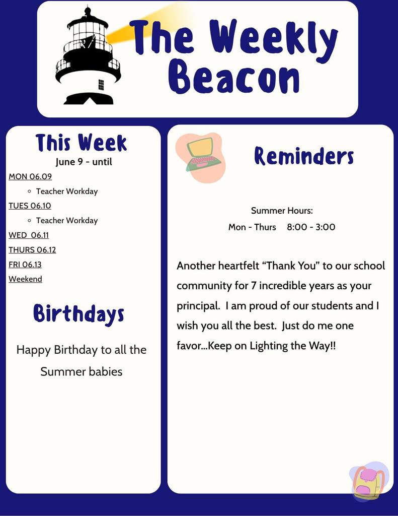 Weekly Beacon