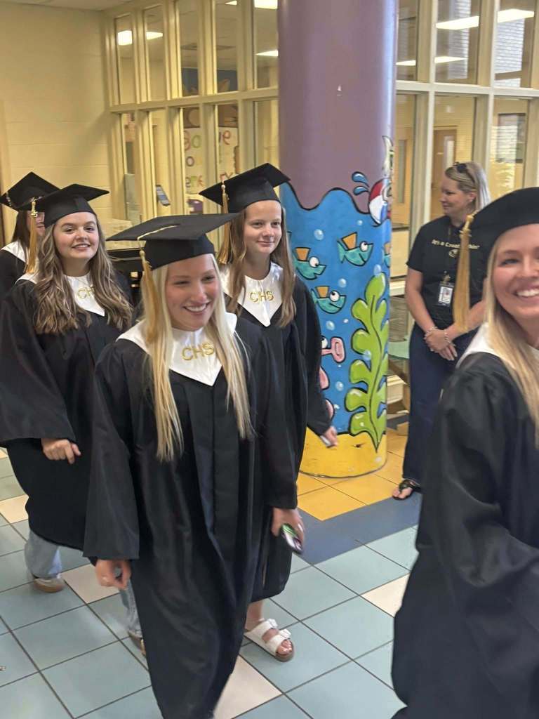 CHS grad and students