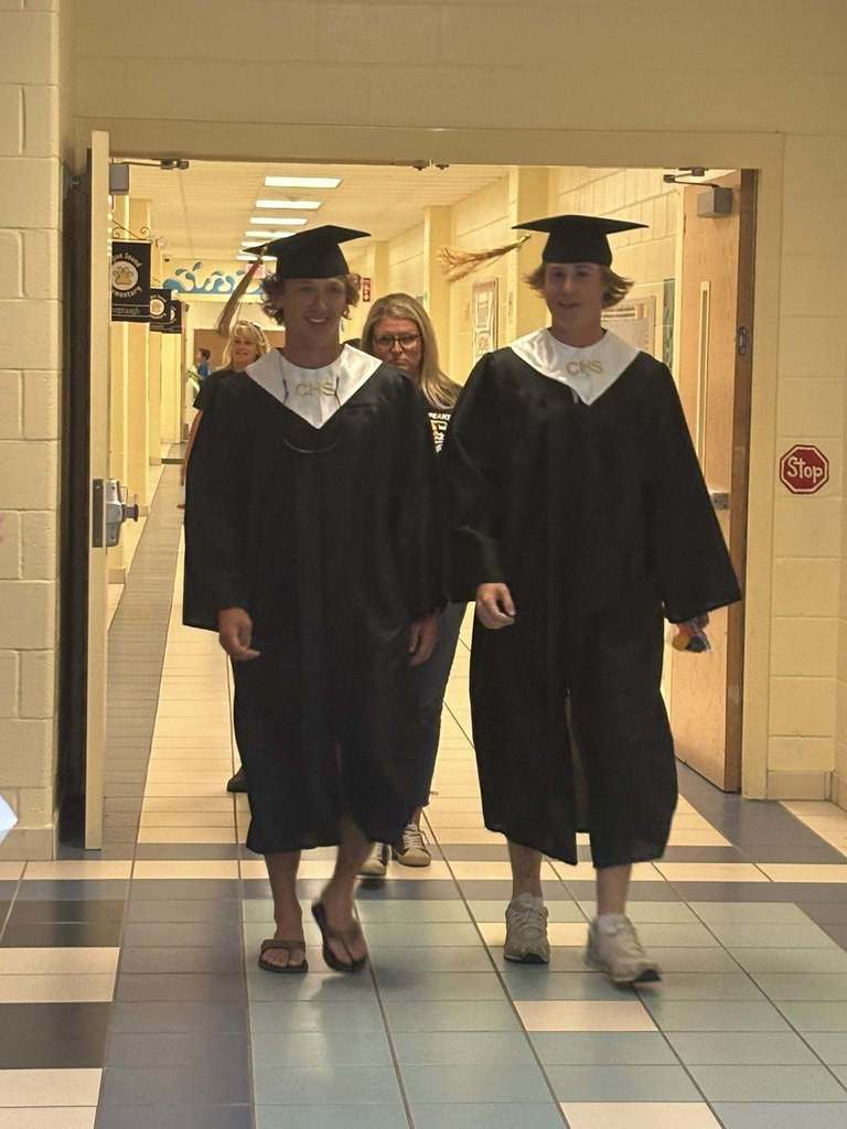 CHS grad and students