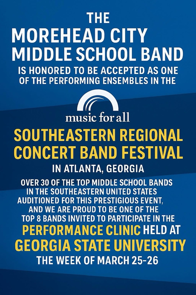 MCMS band is honored