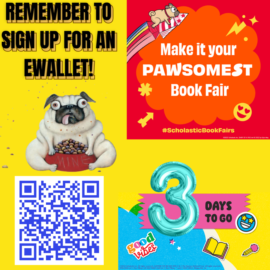 book fair ewallet signup with qr code