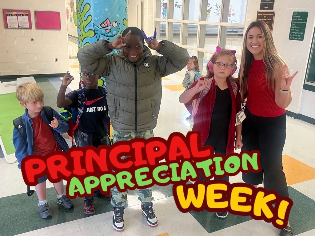 Principal Appreciation Week Pictures
