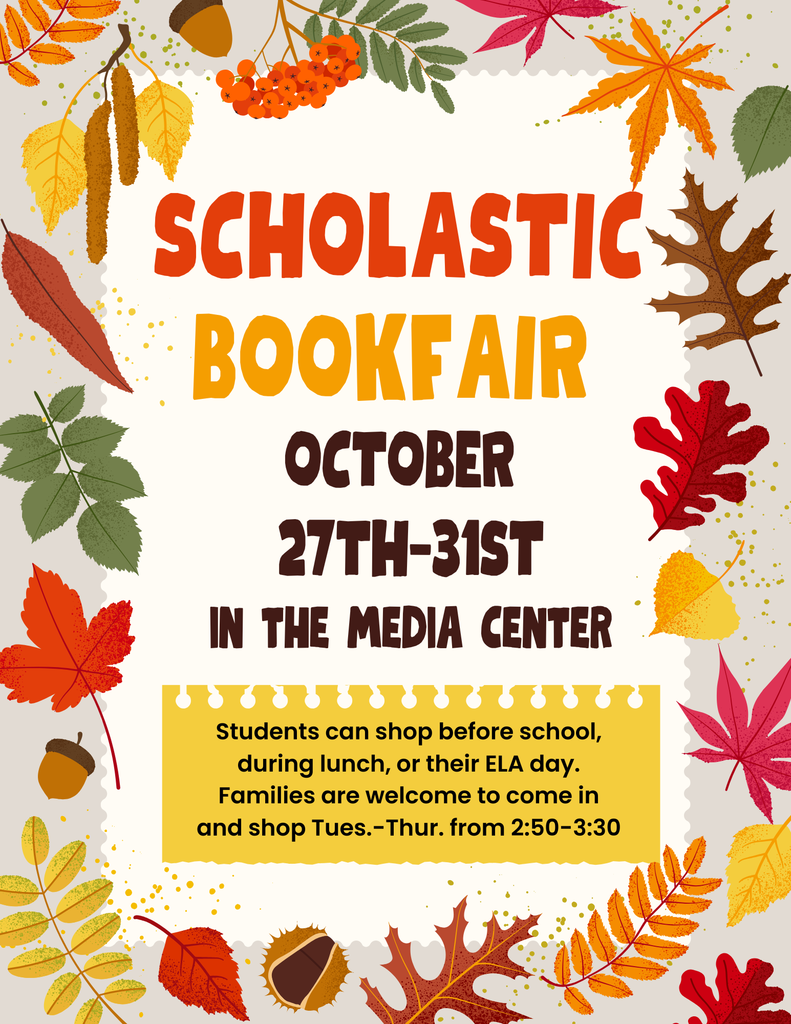 Fall Bookfair October 27-31
