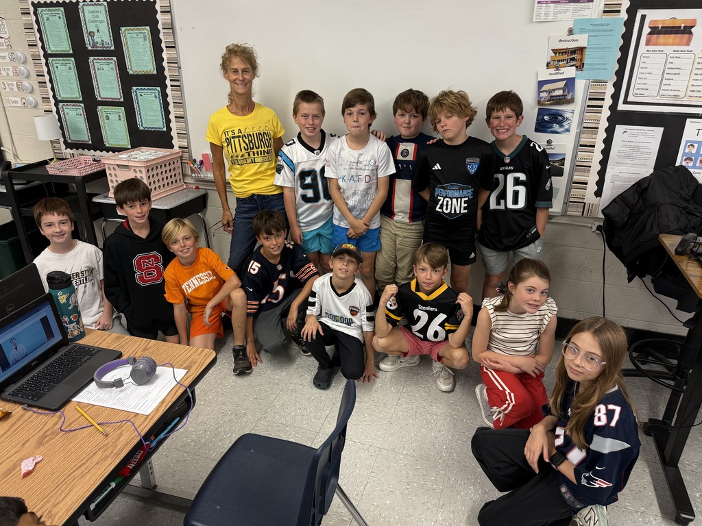 Photographs of students and teachers at MCES wearing sports attire for Red Ribbon Week's Sports Day.