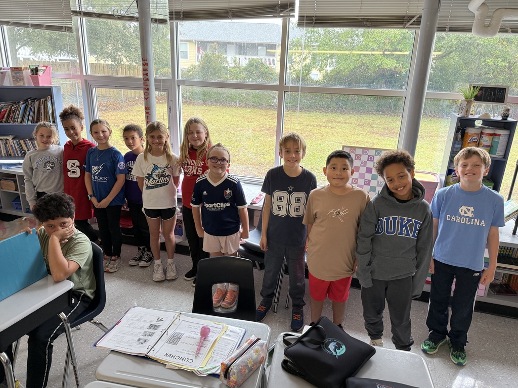 Photographs of students and teachers at MCES wearing sports attire for Red Ribbon Week's Sports Day.
