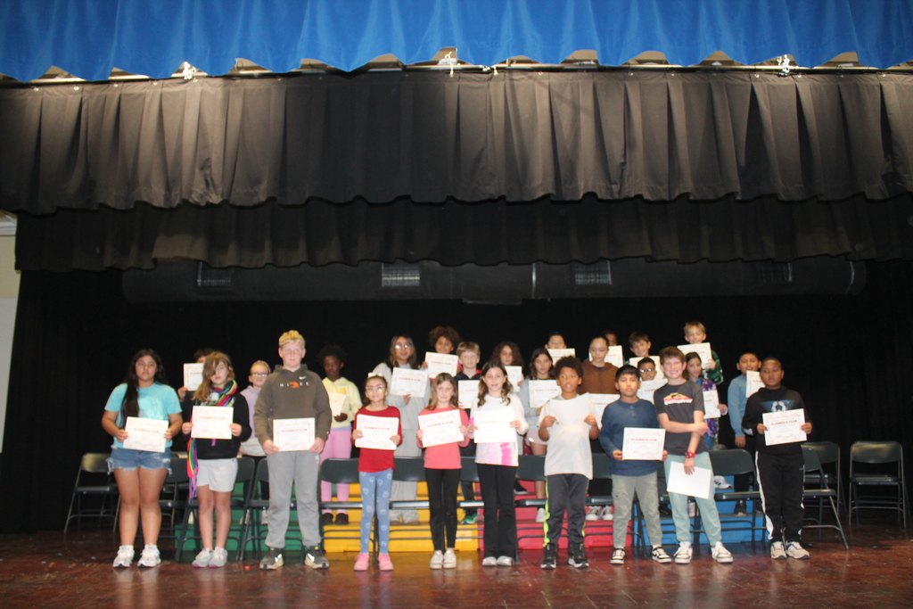 1st Quarter Awards- Climber's Club