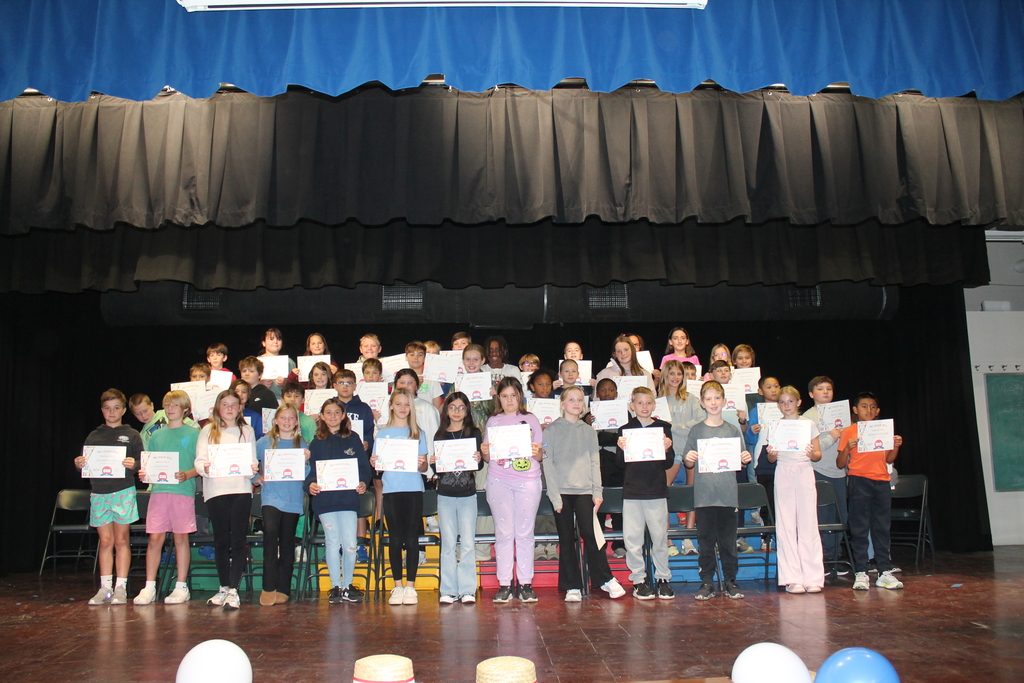 1st Quarter Awards- 5th Grade Honor Roll