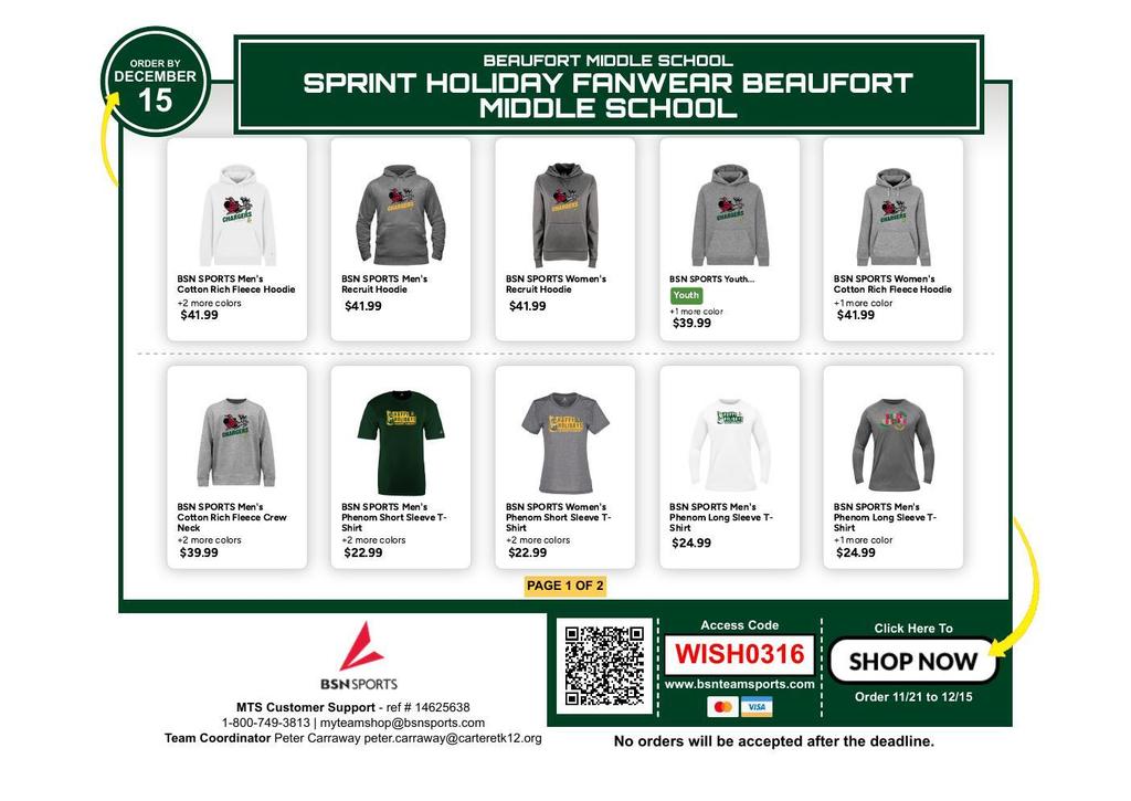 BMS Charger Store Flyer