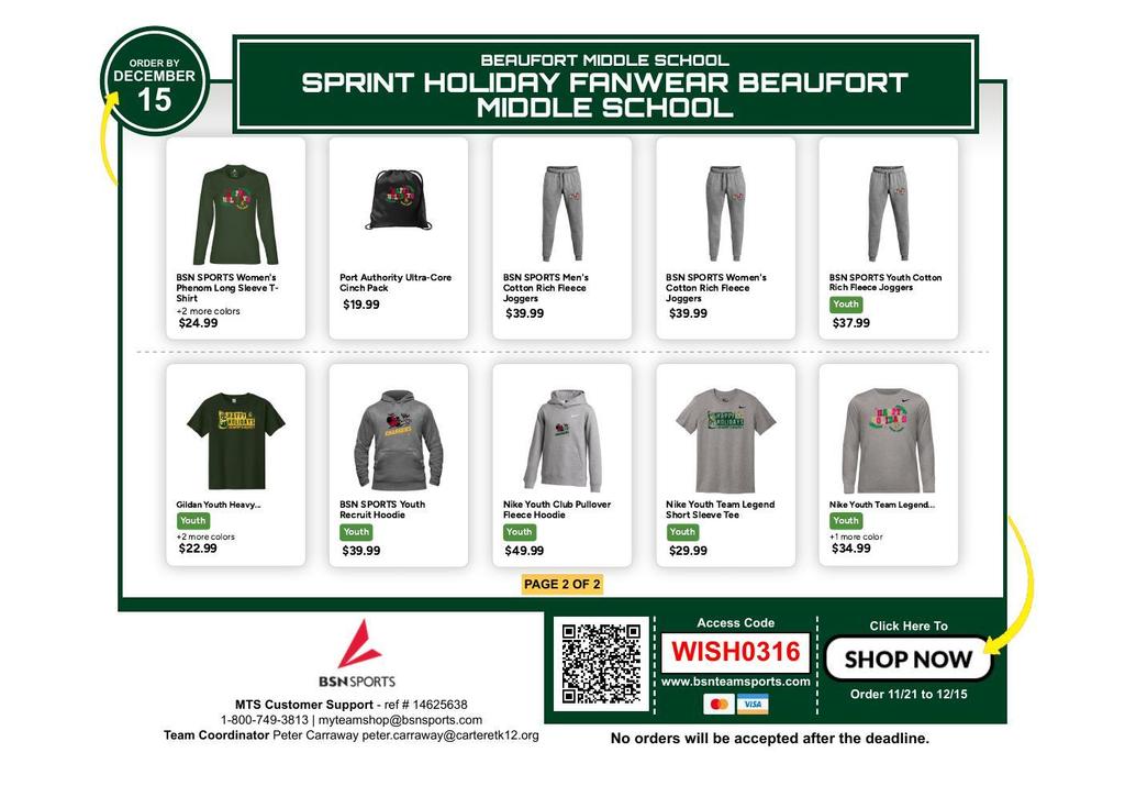 BMS Charger Store Flyer