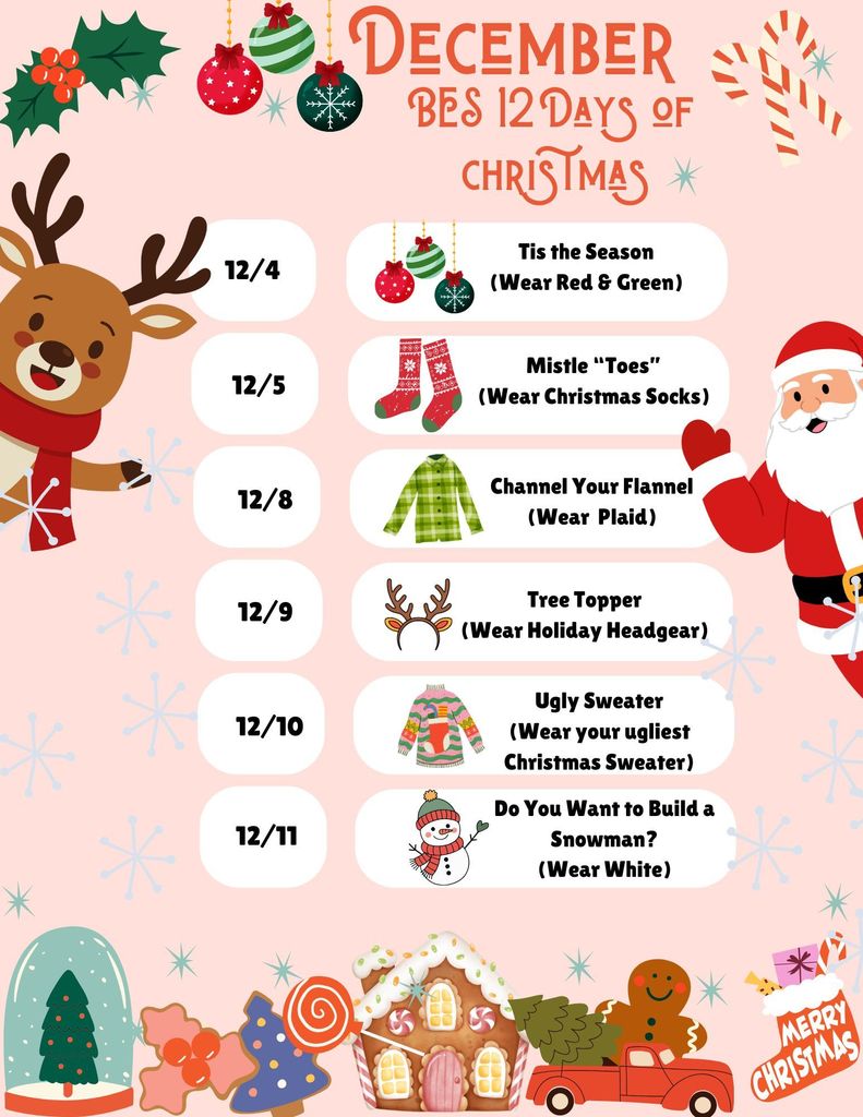12 days of Christmas