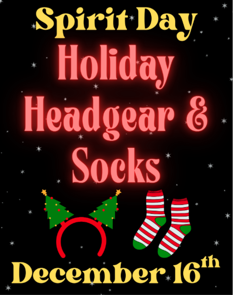 Holiday headgear and socks