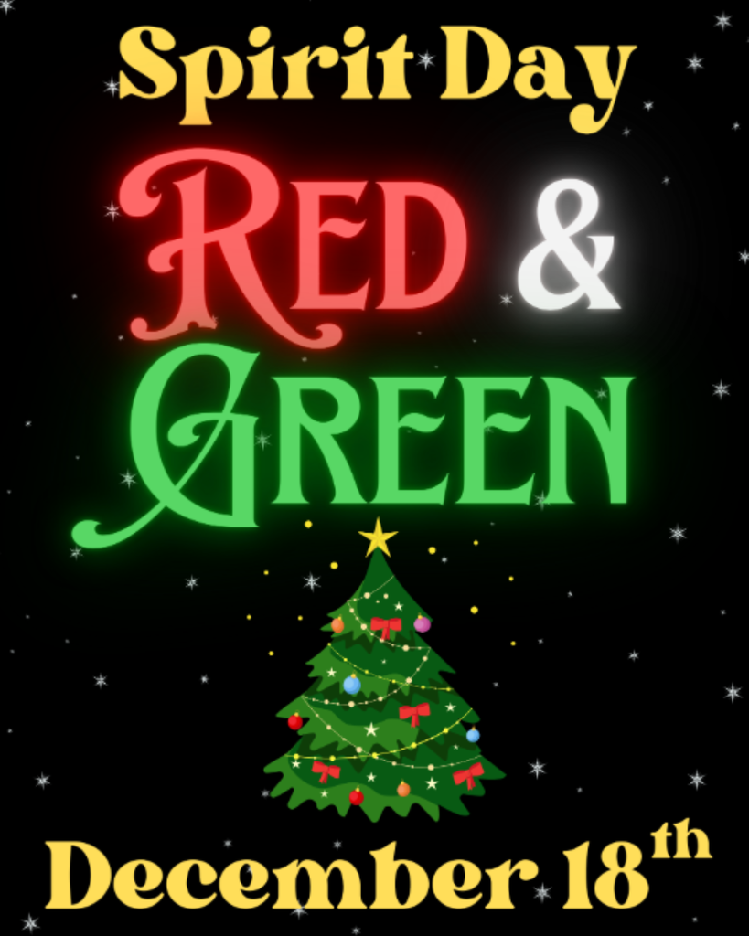 red and green day