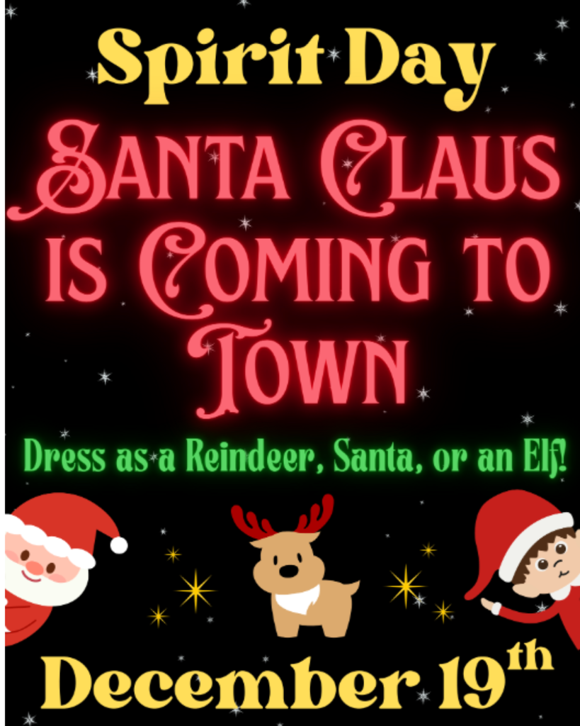 Dress as a reindeer, santa, or an elf