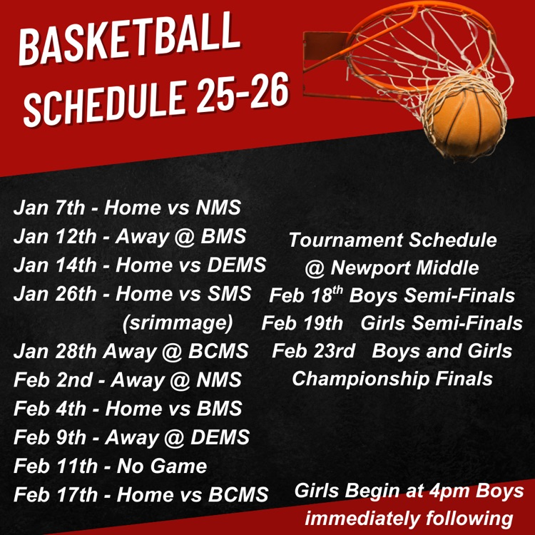BBall Schedule