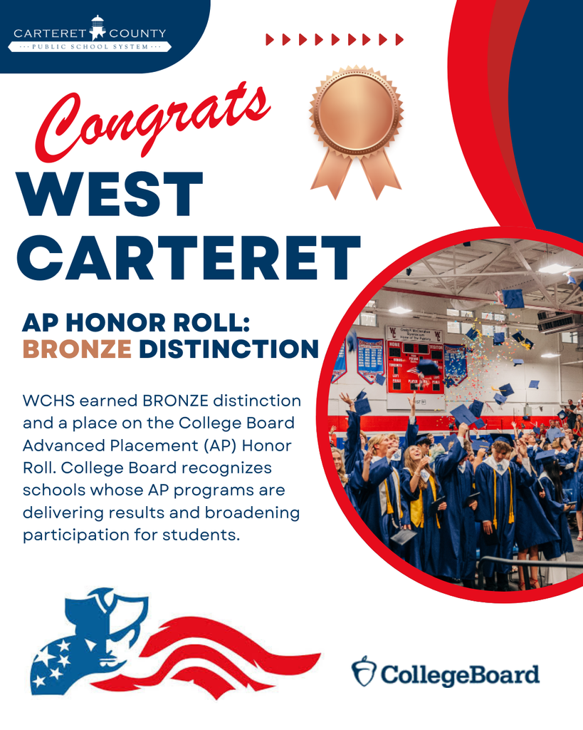 WCHS earns bronze distinction for AP Test Scores and Participation