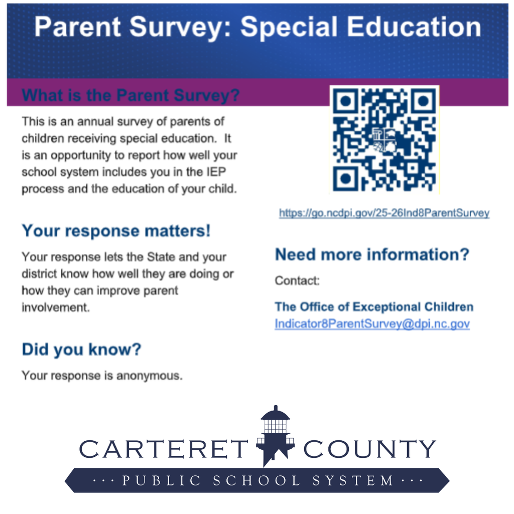 Special Education Survey is Out English