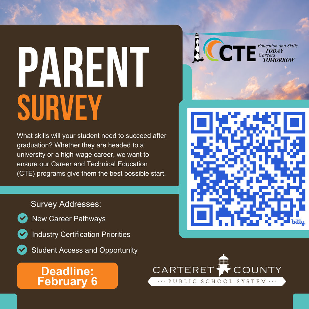 CTE Parent Survey Due February 6