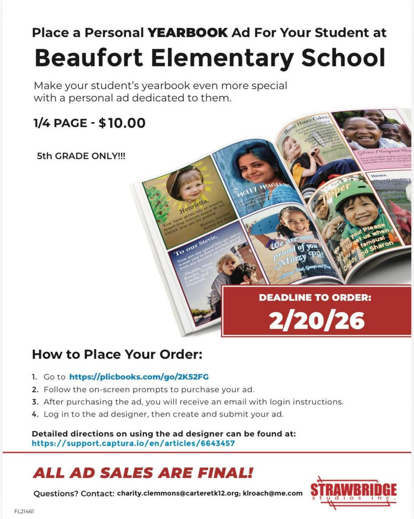 Fifth Ads for Yearbook