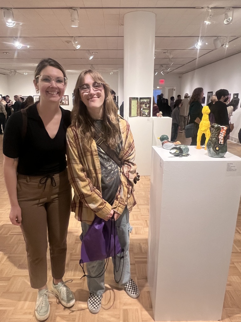 Art Scholastic Show with students and teachers