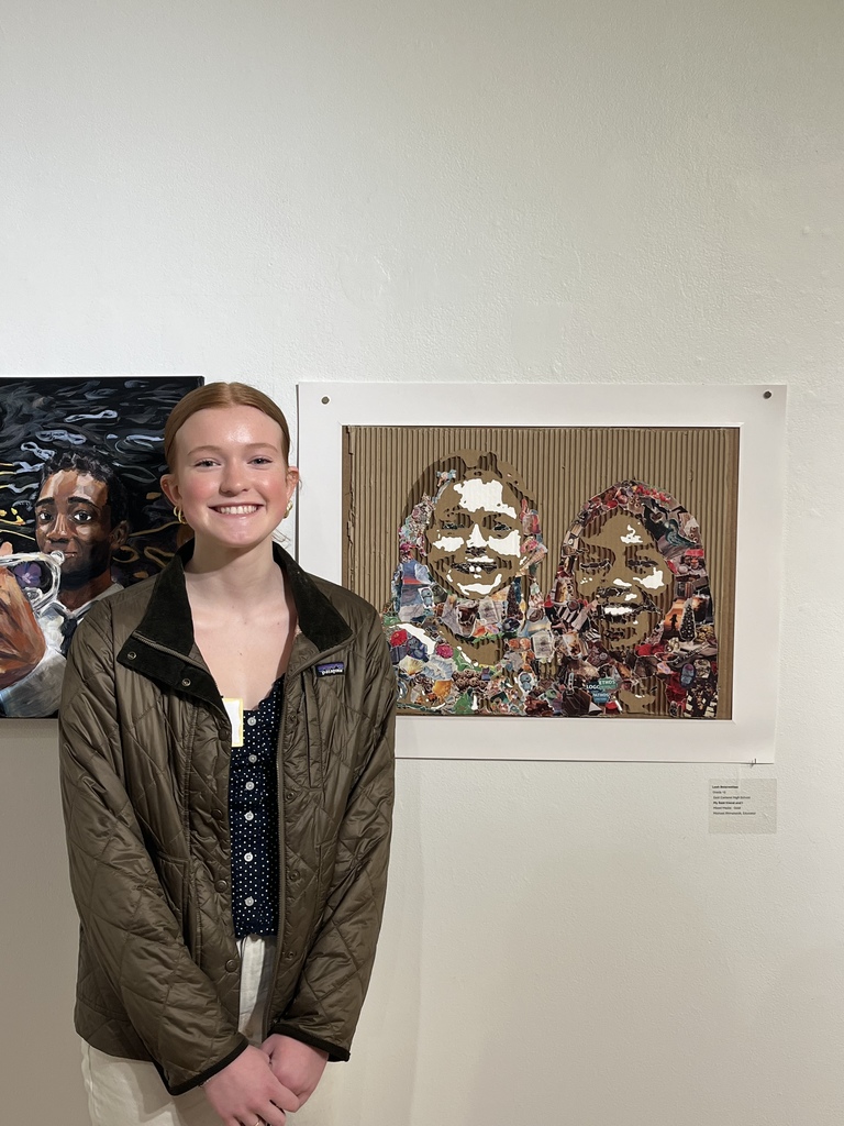 Art Scholastic Show with students and teachers