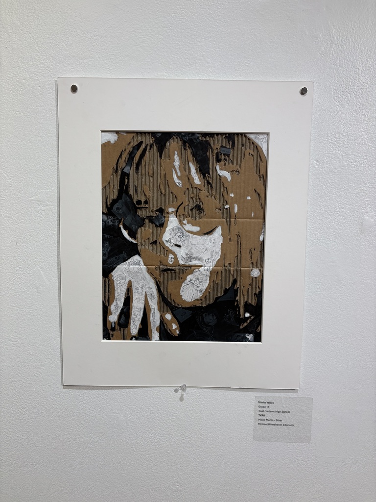 Art Scholastic Show with students and teachers