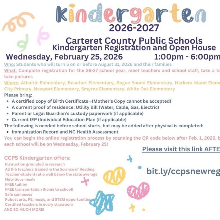 kindergarten registration