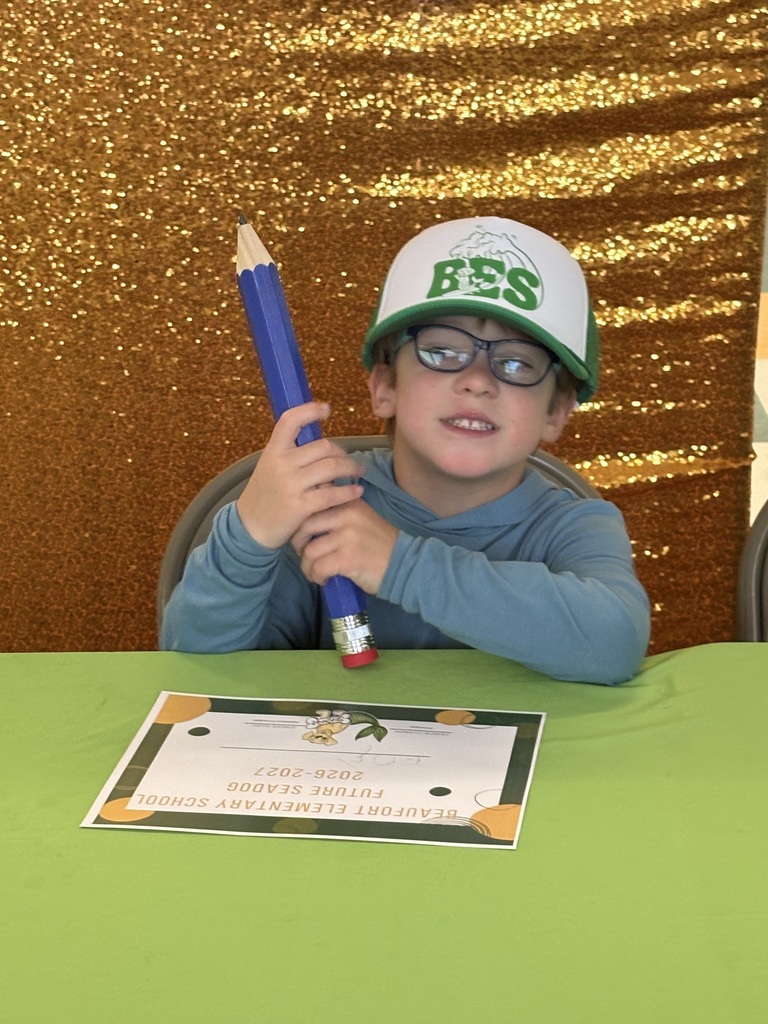 BES signing day for kindergarten