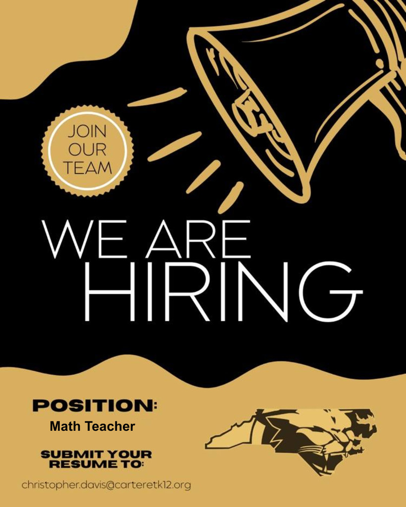 Hiring Math Teacher