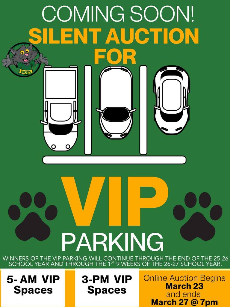 Infographic for VIP Parking