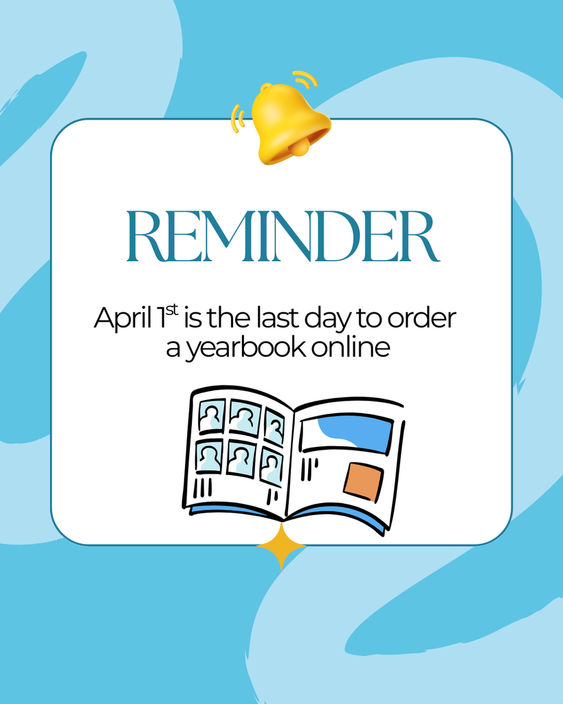 Yearbook Reminder