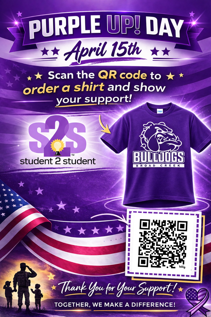 purple up day flyer
