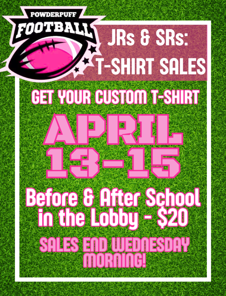 Powderpuff football t-sirts sale