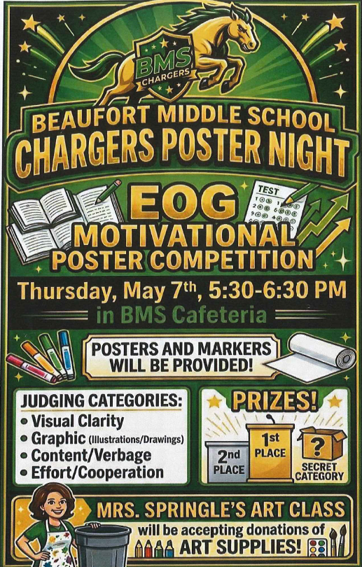 BMS EOG Poster Night Flyer