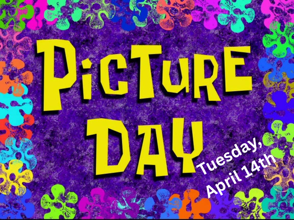 Spring Picture Day April 14th
