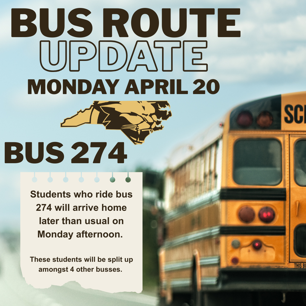 Bus route update
