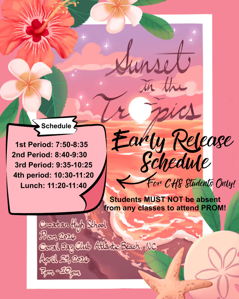 Early release prom schedule