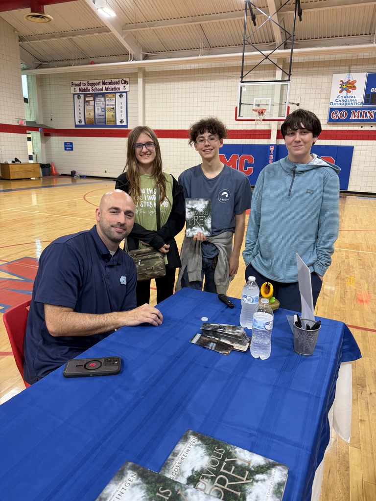 Author signing books