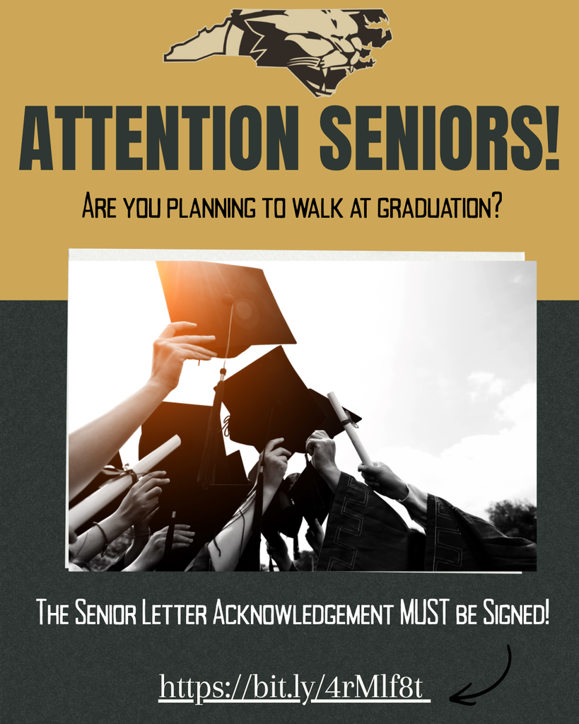 Senior letter acknowledgement