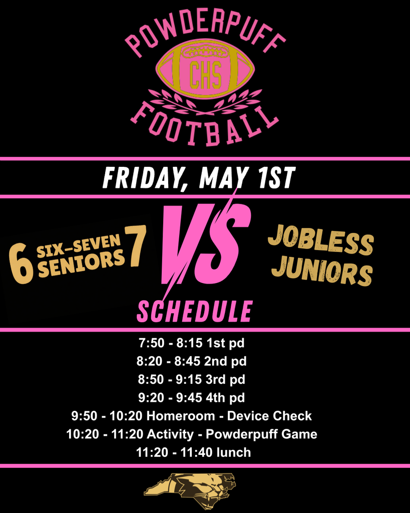 May 1st schedule