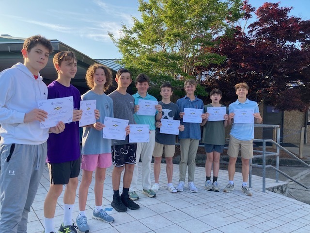Morehead Middle Stock Market Game Winners