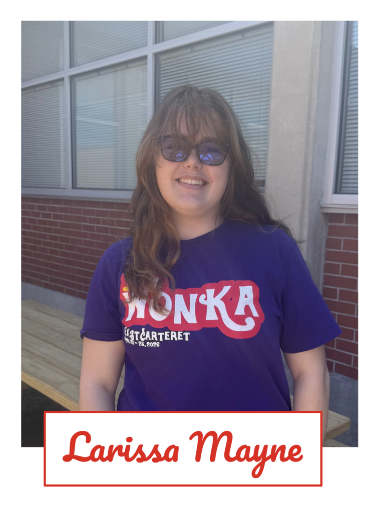 Larissa Mayne is the Social Studies Student of the Week.