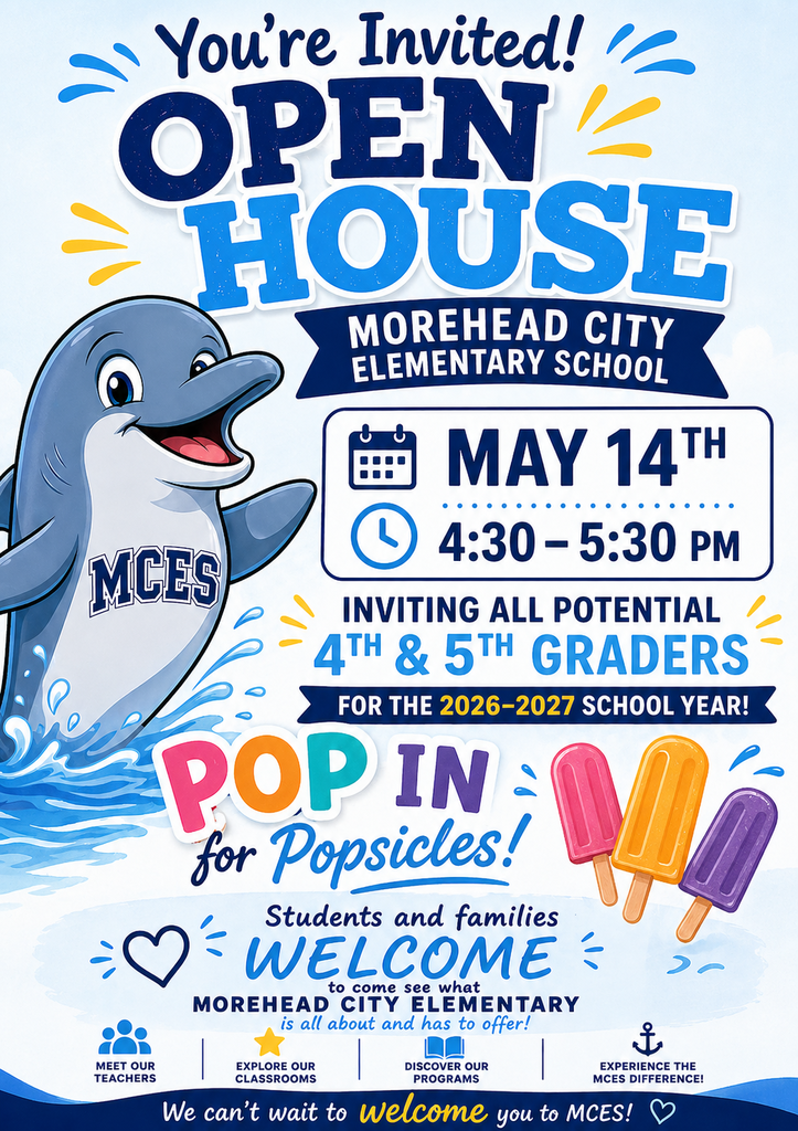 MCES Open House May 14th 4:30-5:30 pm