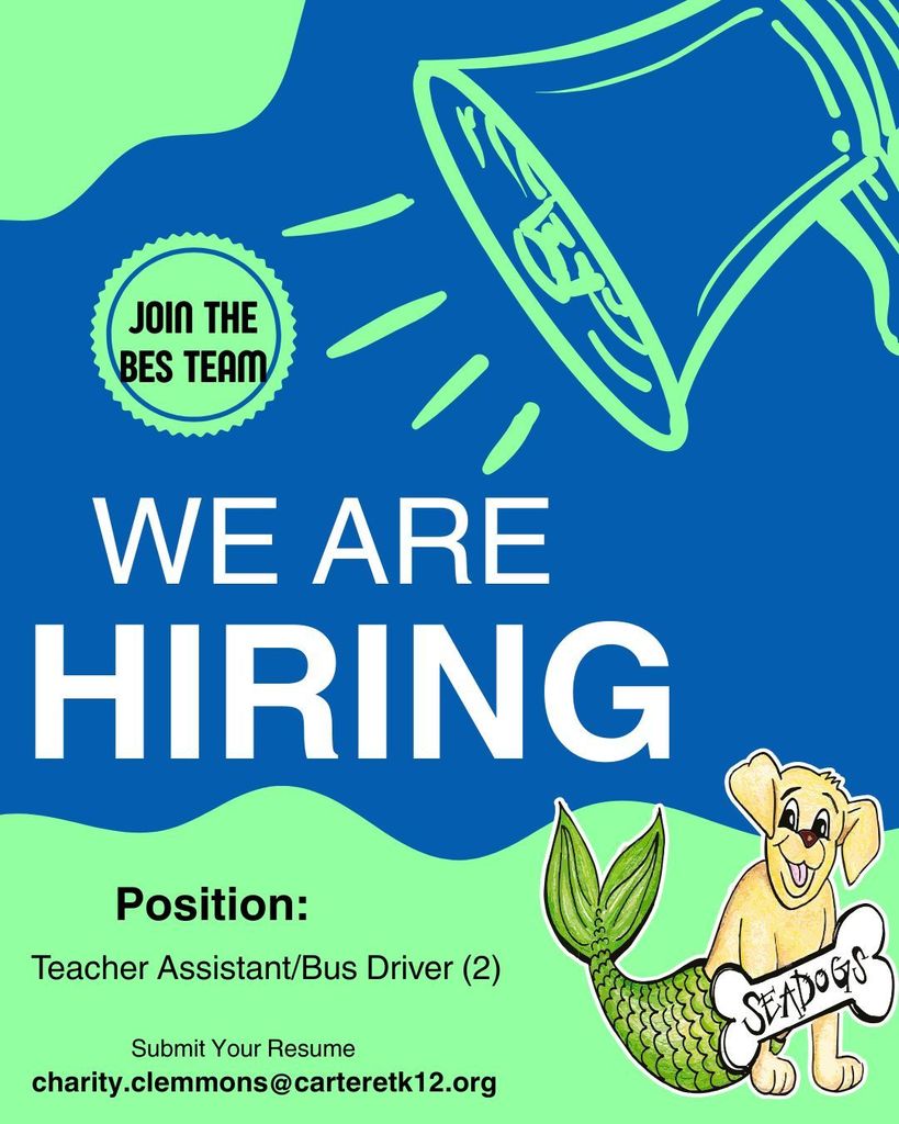 Come join the BES Team.
