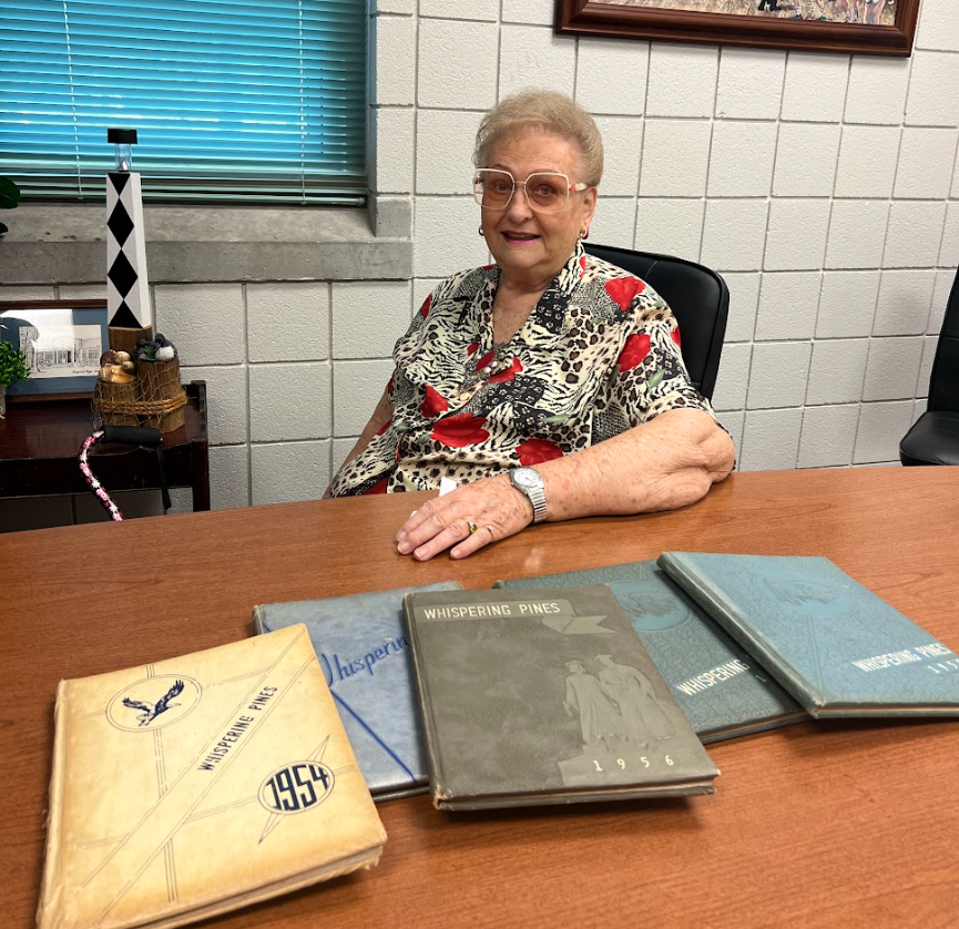 Janet Gillikin 1950s yearbooks