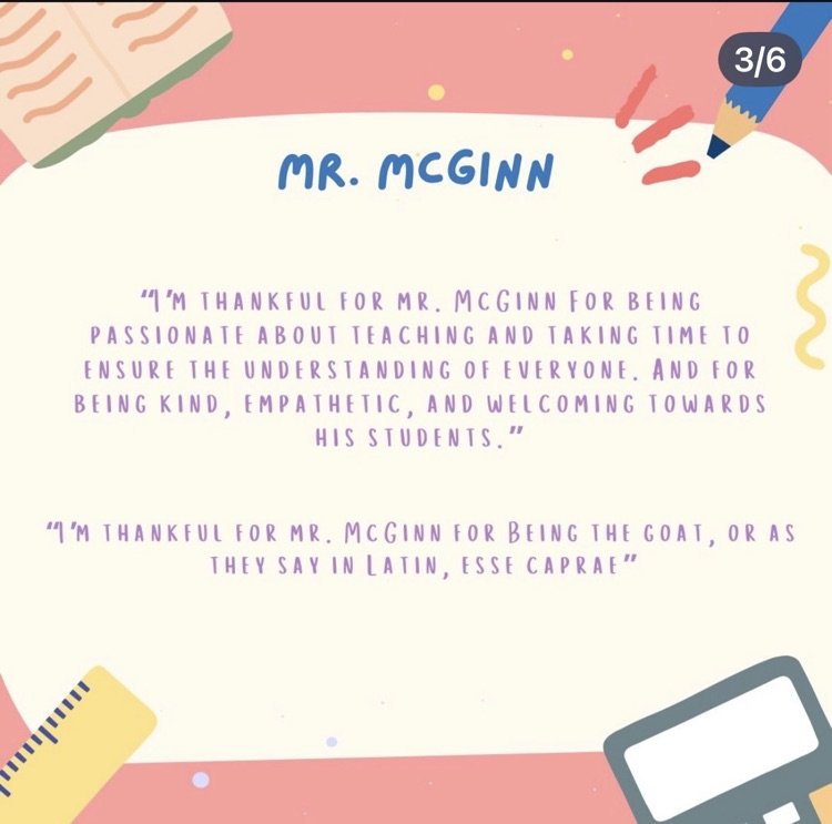 teacher appreciation