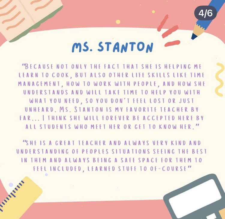 teacher appreciation
