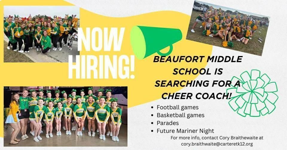 Cheer Coach Wanted