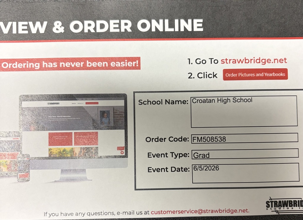 Senior picture order form