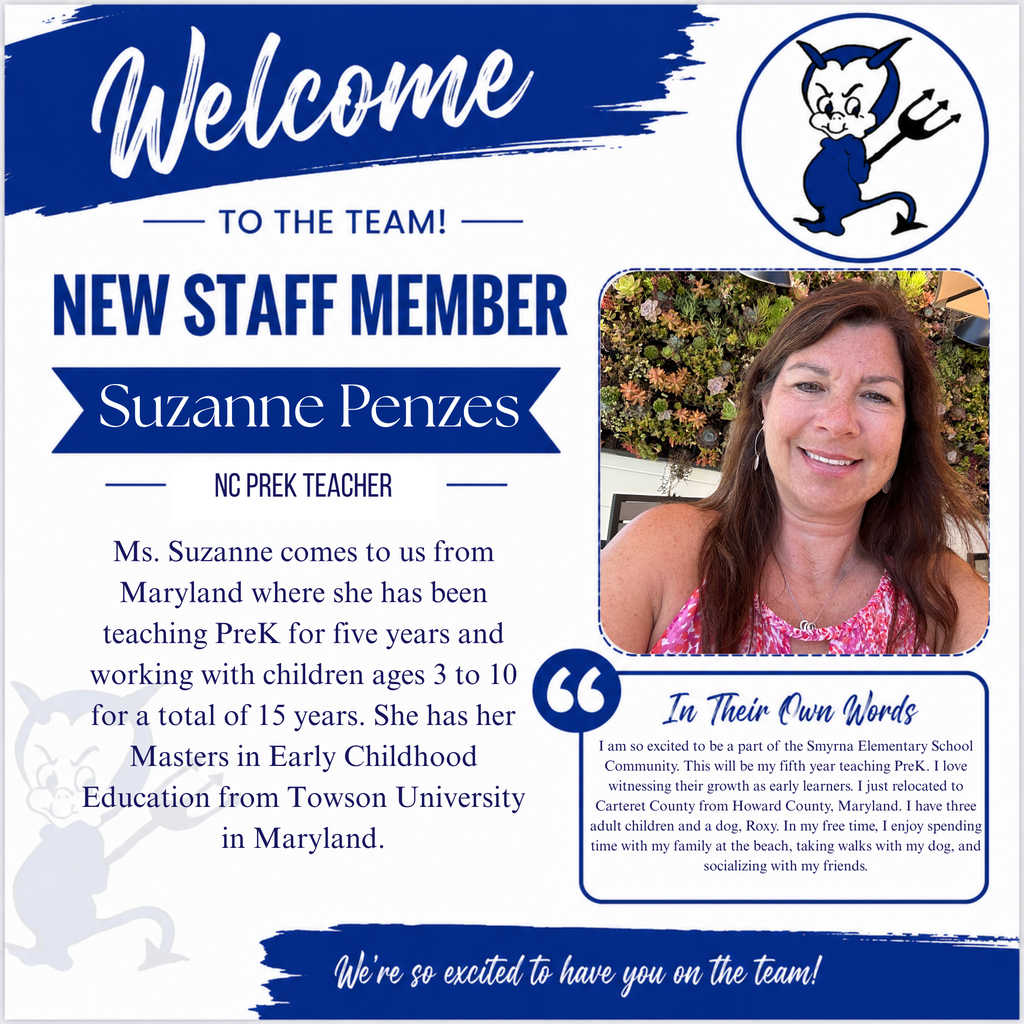 New PreK Teacher Suzanne Penzes